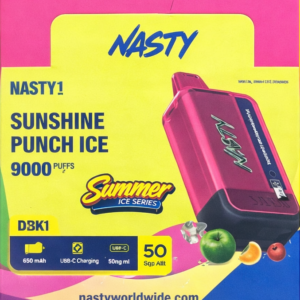 Sunshine Punch Ice